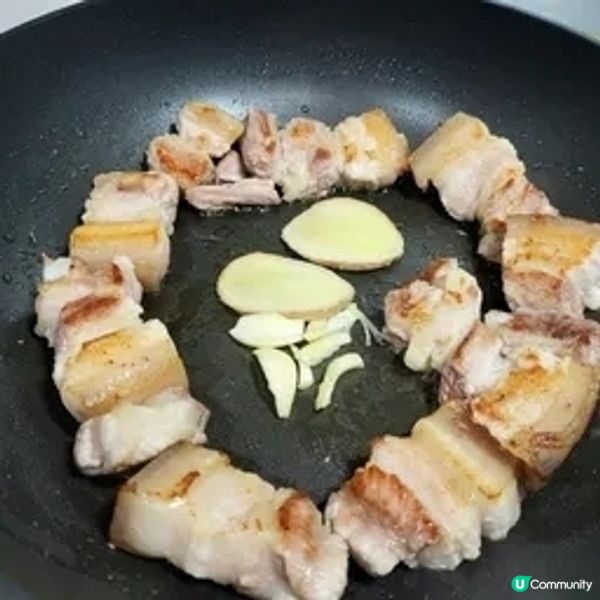 白蘿蔔燉豬五花


