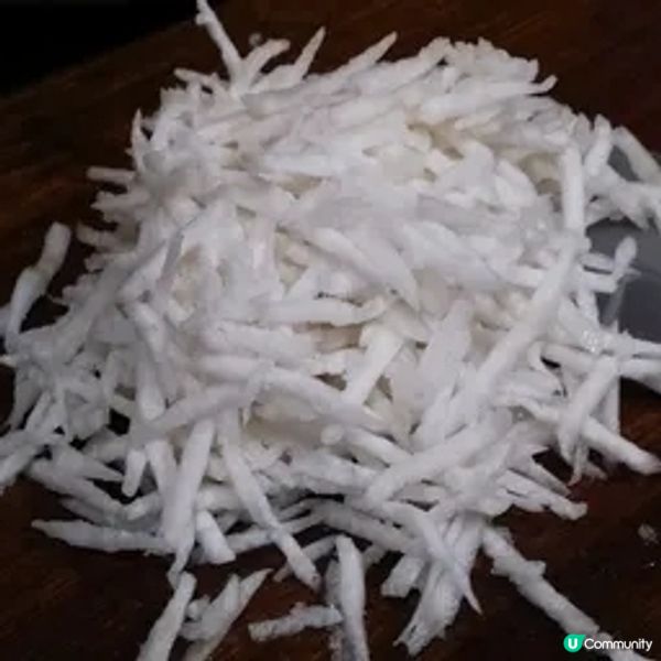 白蘿蔔絲炒蛋

