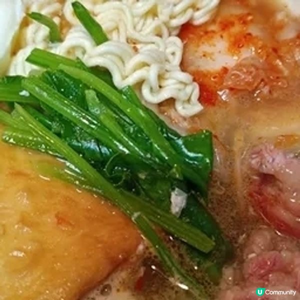 牛肉菠菜泡菜麵

