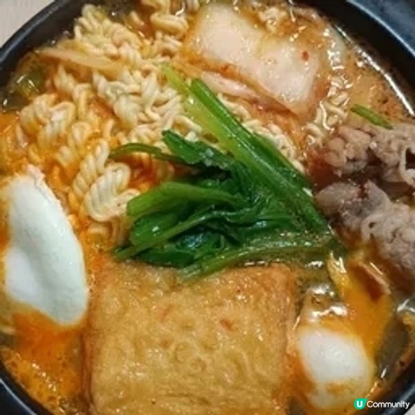 牛肉菠菜泡菜麵

