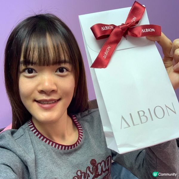 迷上ALBION『先乳後水』試用後愛上！😍✨ 