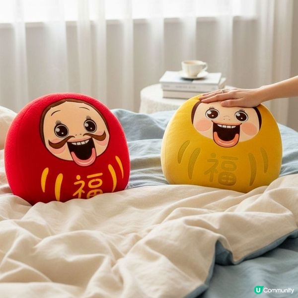 ⭐line friend shochan 卡通公仔抱枕-福⭐