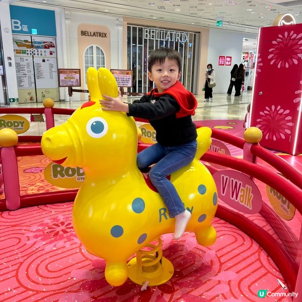 馬躍福來賀新春！跳跳馬玩到癲！🐴🧧