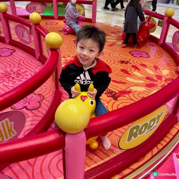 馬躍福來賀新春！跳跳馬玩到癲！🐴🧧