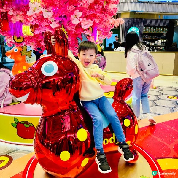 馬躍福來賀新春！跳跳馬玩到癲！🐴🧧