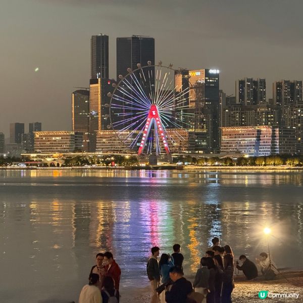 前海石公園：市區看海日落絕景！🌅🌊
