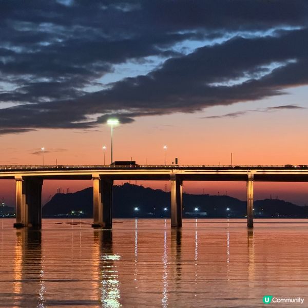 前海石公園：市區看海日落絕景！🌅🌊