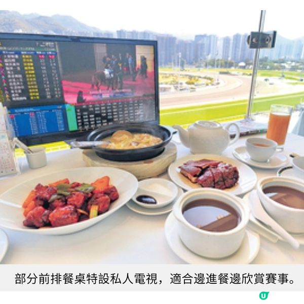 沙田馬場馬年開運大餐公眾席百勝廳無敵景觀美食推介