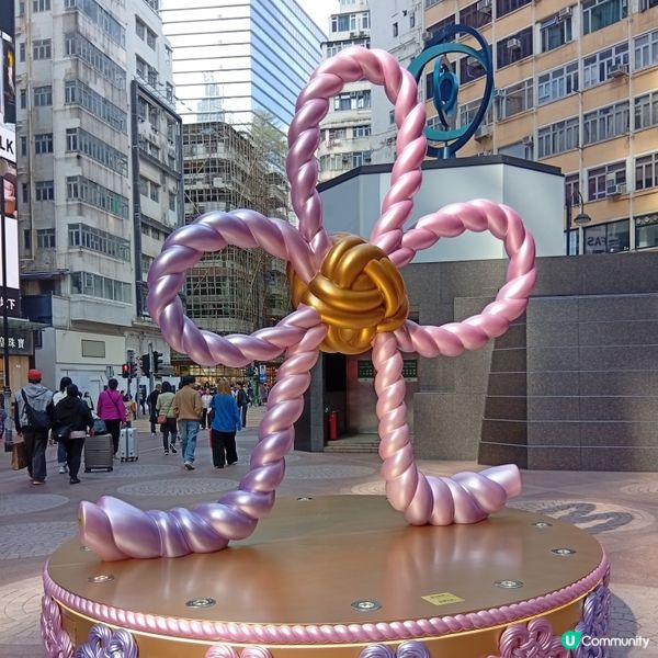 時代廣場如意結開運！🧧✨