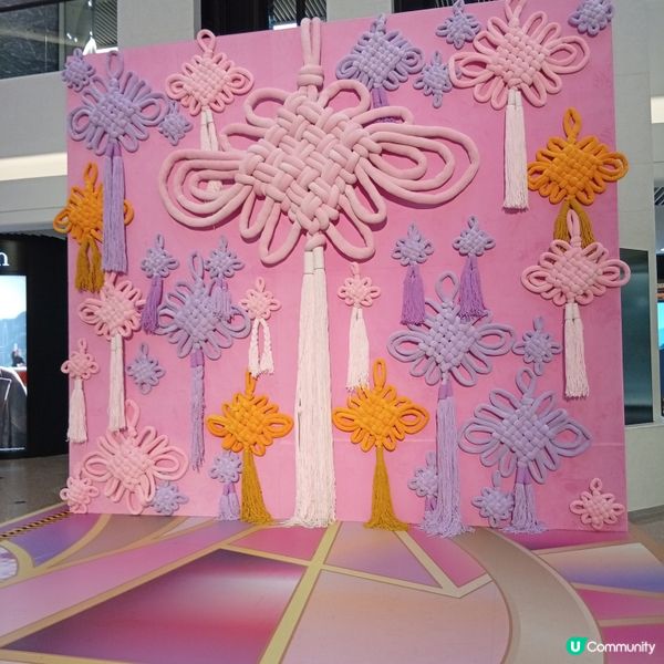 時代廣場如意結開運！🧧✨