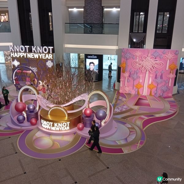 時代廣場如意結開運！🧧✨