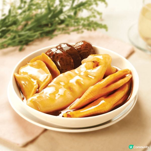 發財豬手 花膠扣鵝掌 蜜餞金蠔