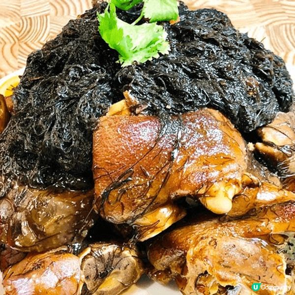 發財豬手 花膠扣鵝掌 蜜餞金蠔