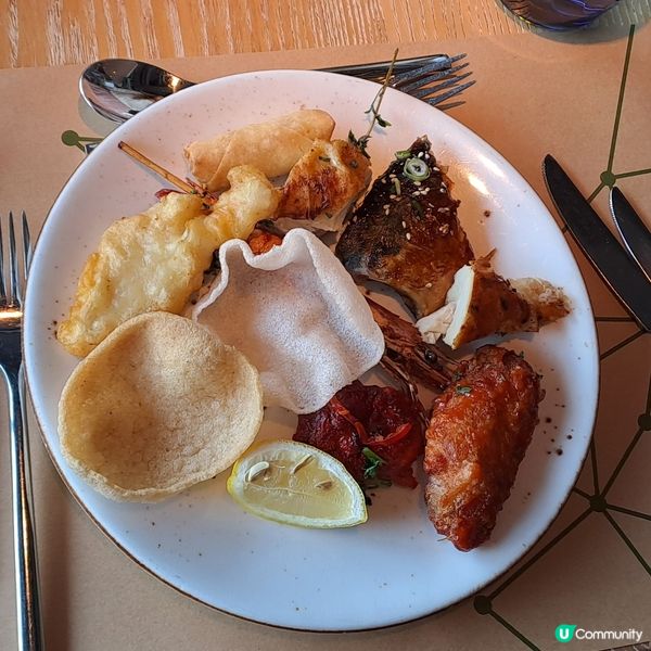 柏寧酒店自助午餐慶祝妹妹生日🎂🍽😋