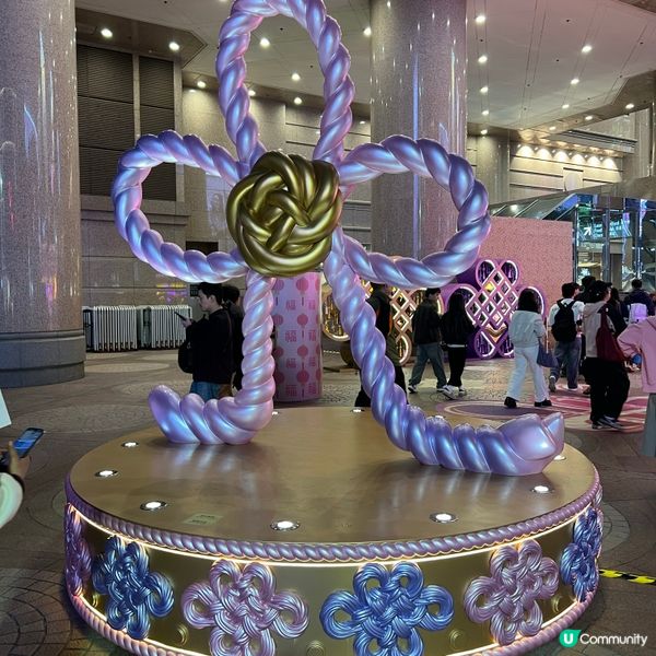 時代廣場新年裝飾🎍