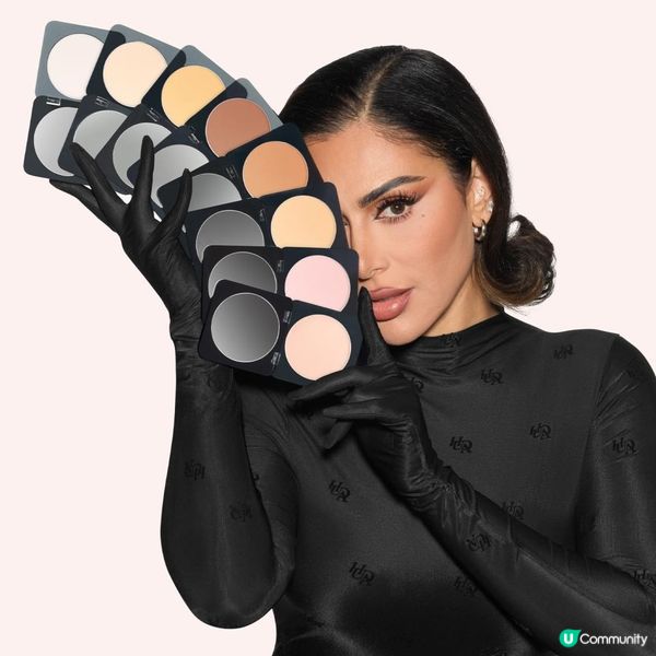 HUDA BEAUTY 驚喜呈獻 Easy Bake Pressed 粉餅系列 讓補妝變得隨心所欲，一拍即定！