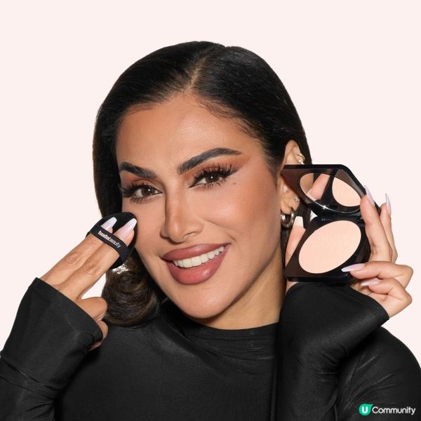 HUDA BEAUTY 驚喜呈獻 Easy Bake Pressed 粉餅系列 讓補妝變得隨心所欲，一拍即定！