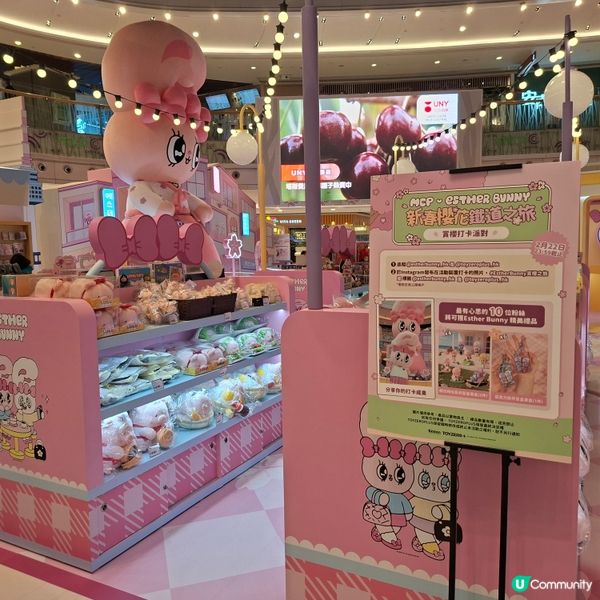 農曆新年情人節好去處💞Esther Bunny新春櫻花鐵道