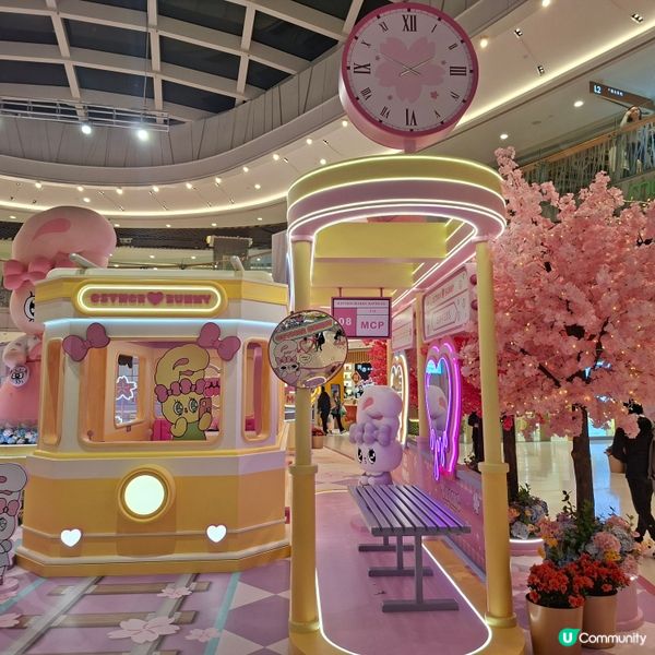 農曆新年情人節好去處💞Esther Bunny新春櫻花鐵道