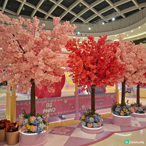 農曆新年情人節好去處💞Esther Bunny新春櫻花鐵道