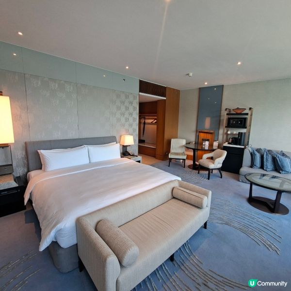 ✨staycation推介☺️五星級嘉里酒店😍超豪華海景房