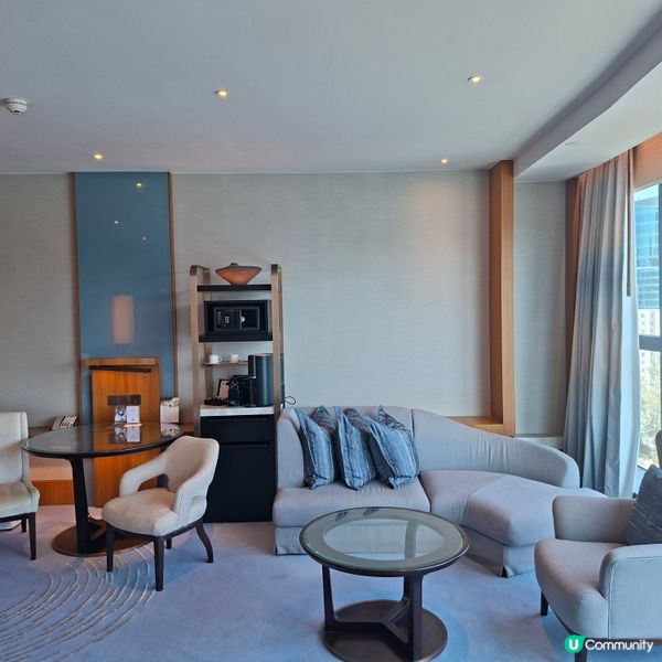 ✨staycation推介☺️五星級嘉里酒店😍超豪華海景房