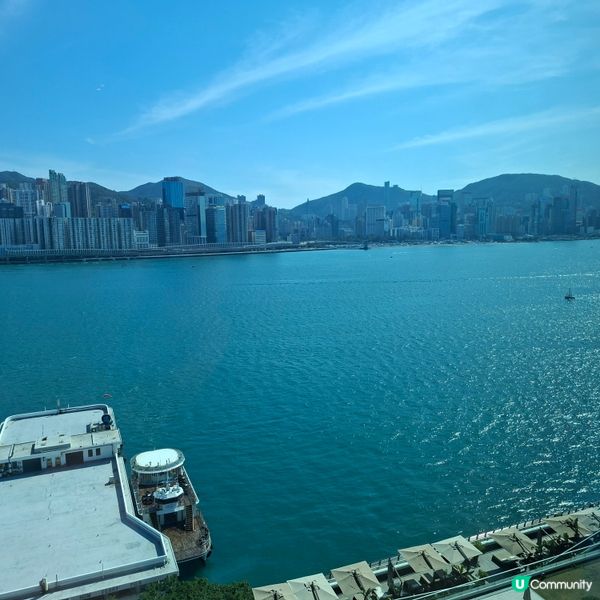 ✨staycation推介☺️五星級嘉里酒店😍超豪華海景房