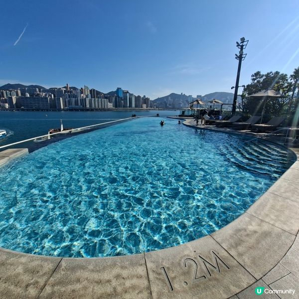 ✨staycation推介☺️五星級嘉里酒店😍超豪華海景房