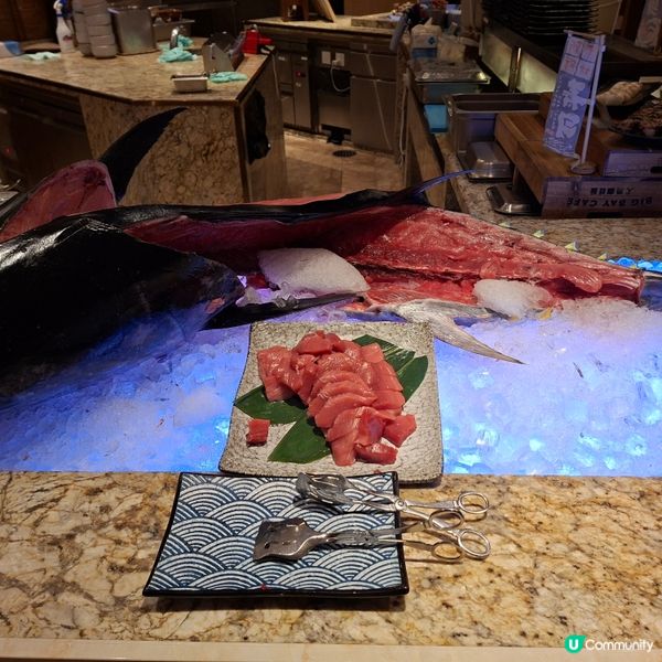 ✨香港五星級嘉里酒店🥳大灣咖啡廳晚市自助餐💯海洋珍饈盛宴