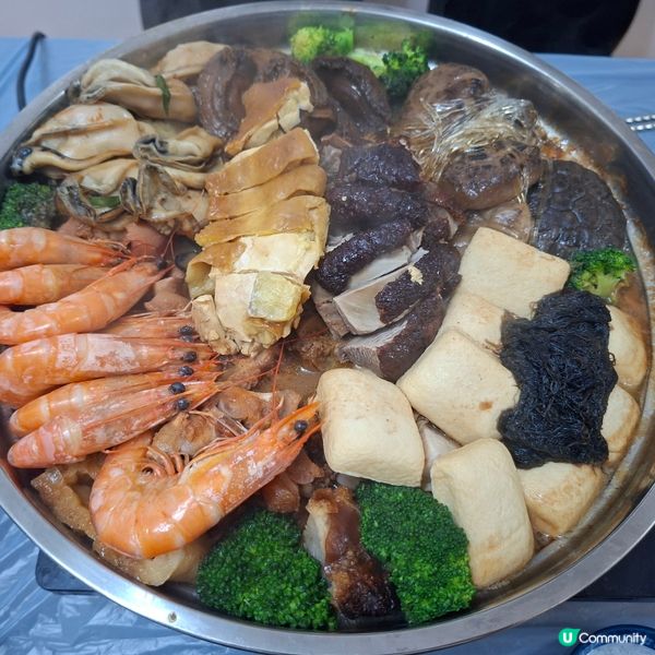 ✨️馬年初二吃盆菜吃年糕吃芋頭糕配霸王茶姬😋