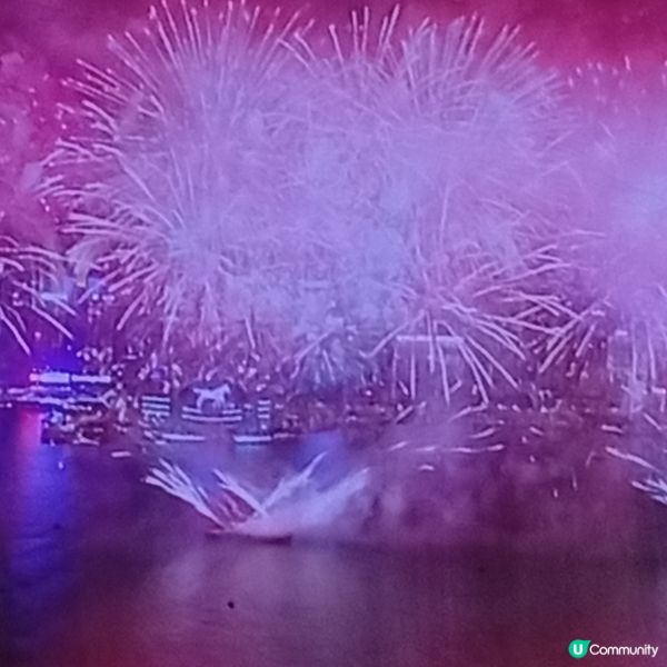 耀目煙花🌟在維港綻放！🥳