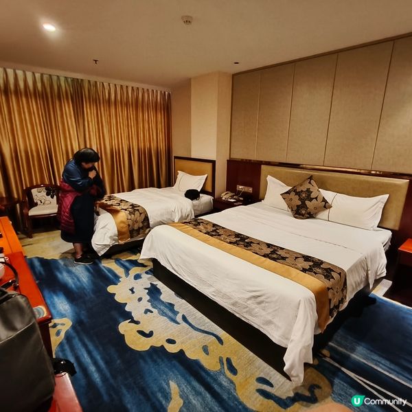 年初三江門遊紫雲觀祈福食燒鵝遇醒獅給模頭