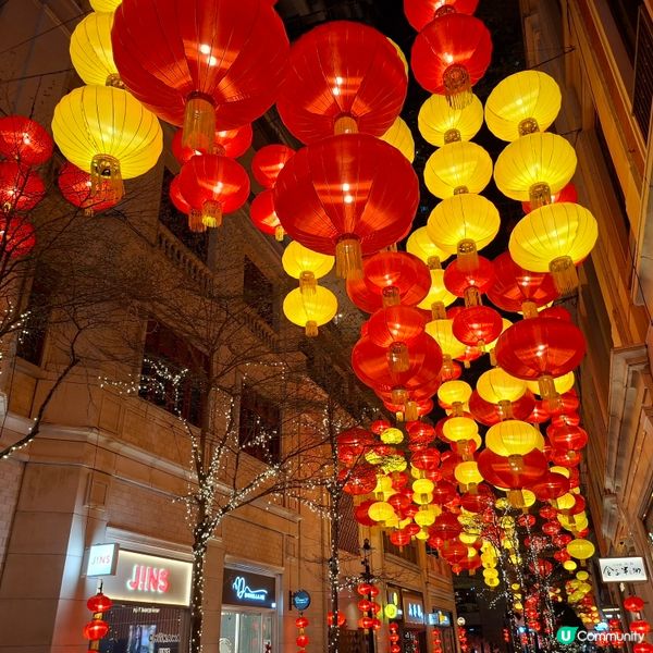 ✨香港假日好去處😍灣仔利東街新春活動「燈海桃林賀新歲」🥳