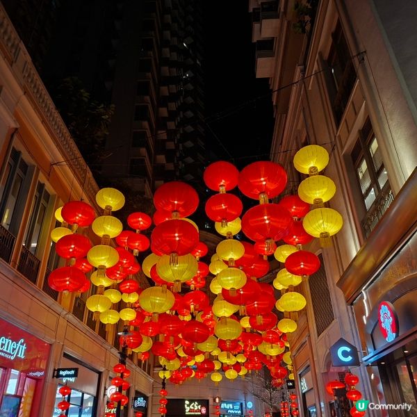 ✨香港假日好去處😍灣仔利東街新春活動「燈海桃林賀新歲」🥳