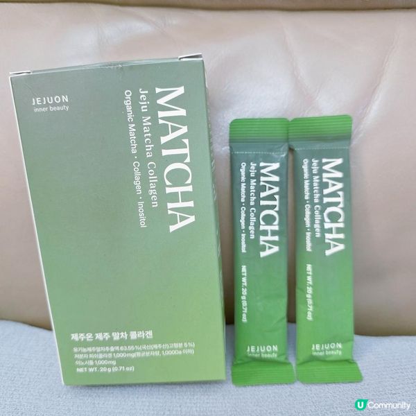 濟州有機抹茶膠原蛋白果凍