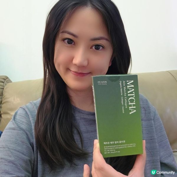 濟州有機抹茶膠原蛋白果凍