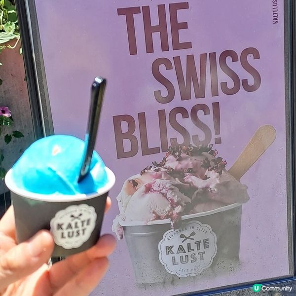 瑞士格林德瓦必吃雪糕店😋🍨