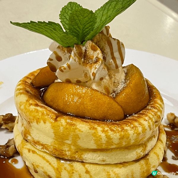 我絕對係pancake控，最鍾意食厚身pancake同埋疏乎...