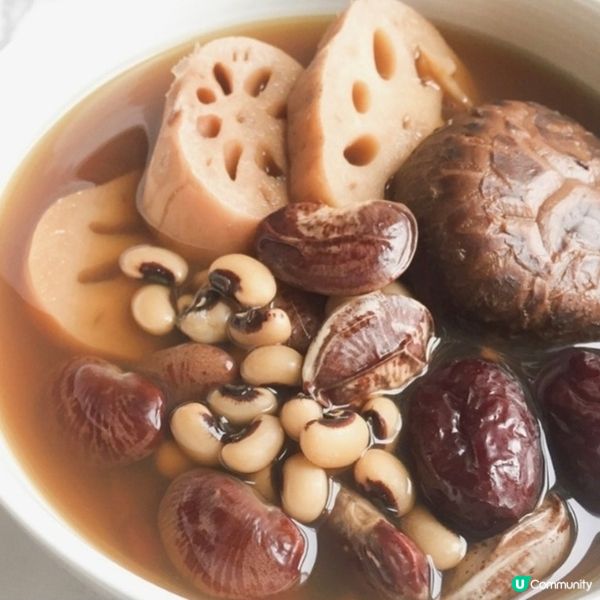 蓮藕眉豆花豆湯