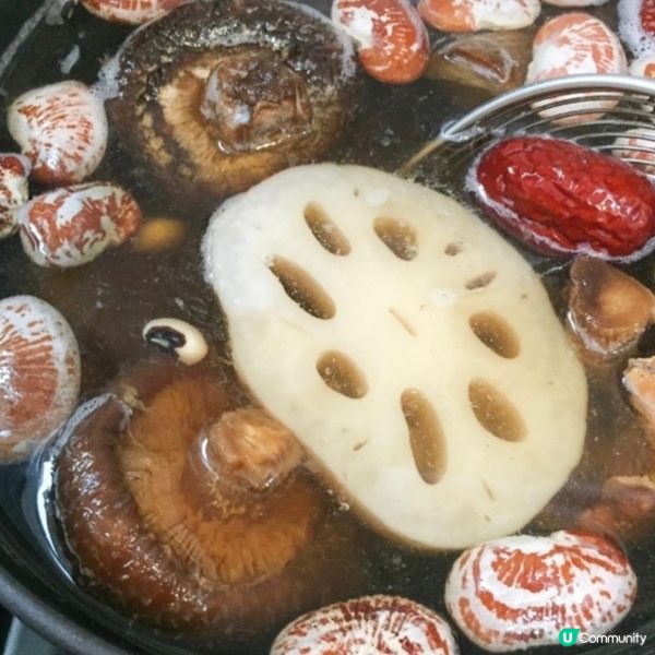 蓮藕眉豆花豆湯