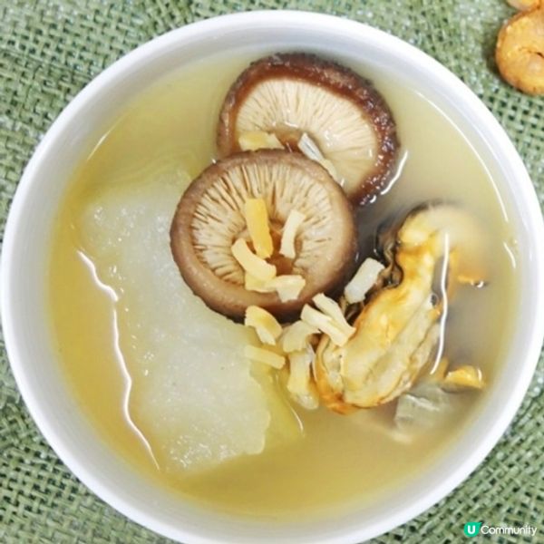 冬瓜蠔豉排骨湯
