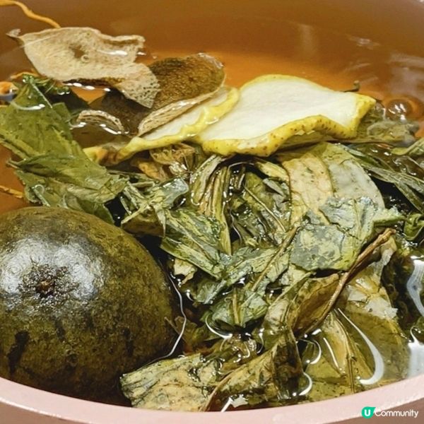 朧脷葉羅漢果雪梨湯—治寒咳、潤肺止咳
