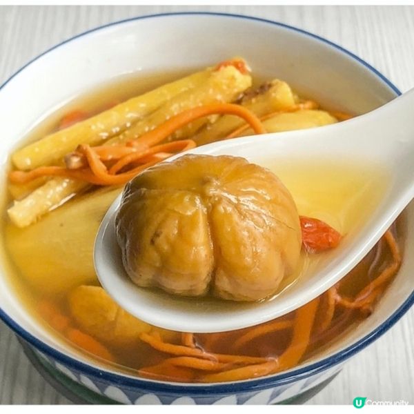 淮山沙參蟲草花湯