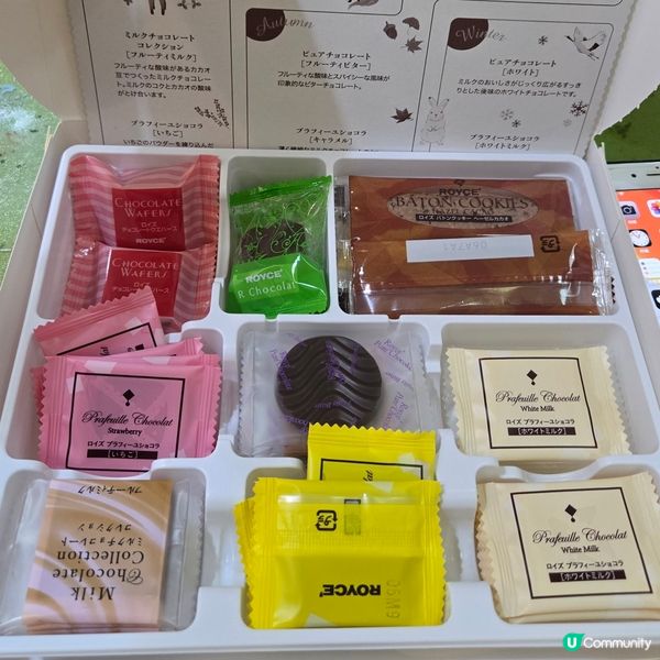 ROYCE 四季版至尊朱古力威化禮盒🍫