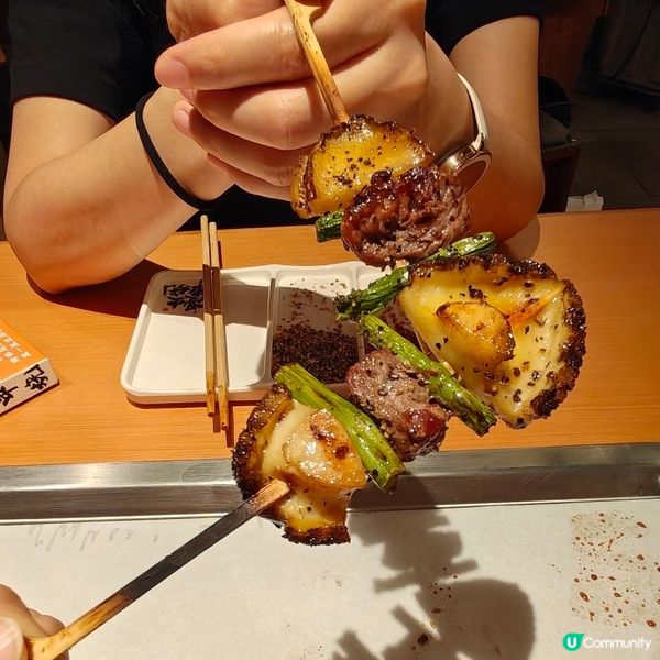 漫火串燒排隊2粒鐘都值！🔥