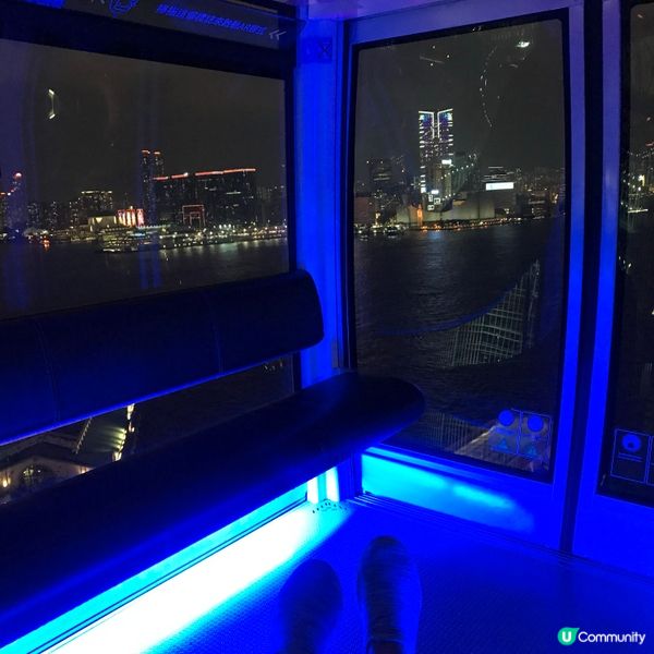 中環摩天輪🎡靚爆維港夜景🌃打卡必去📸