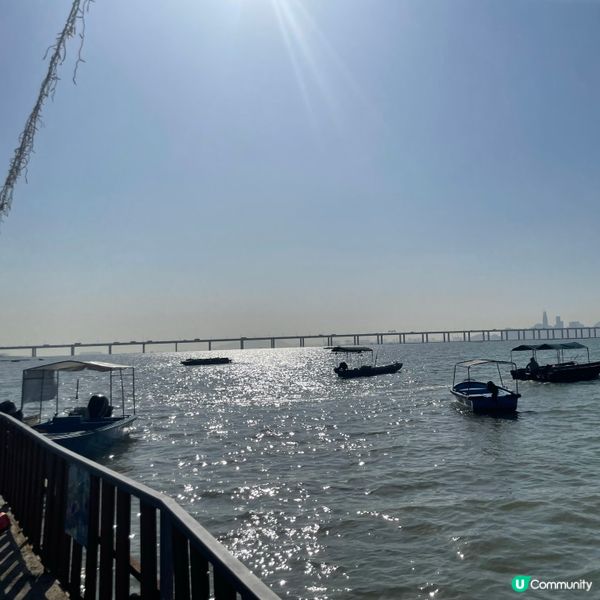 週末寧靜休閒的地方-流浮山