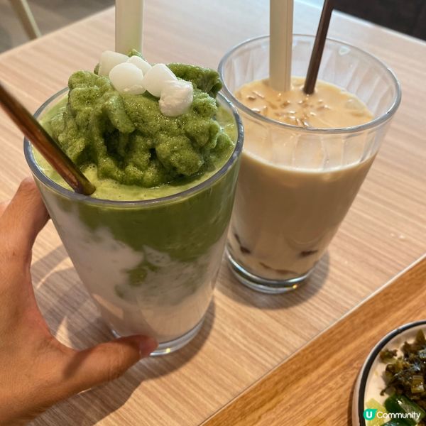 豐富下午茶😍台味新品👍🏻 草仔粿香韻奶茶