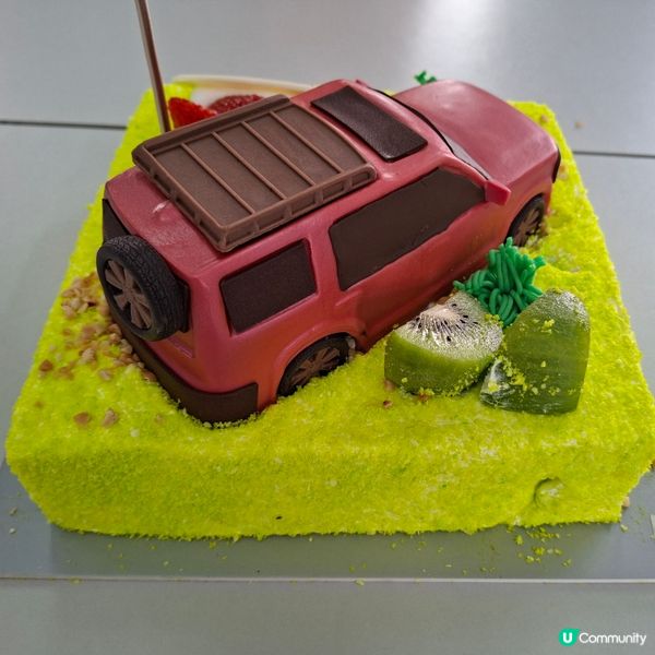 美心西餅生日蛋糕🥰朱古力派對石板街蛋糕😍越野飛馳🤭