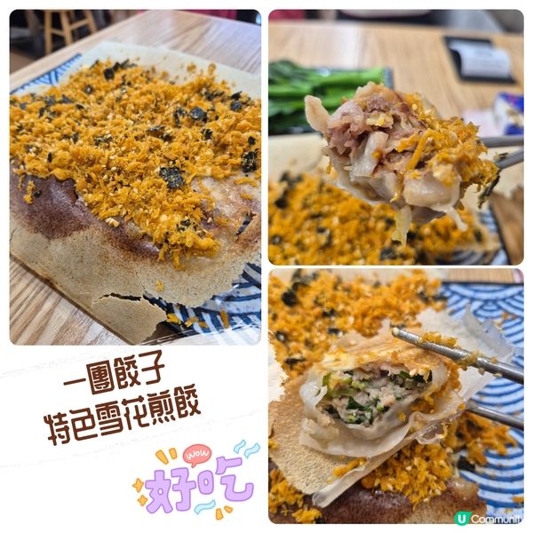 一團餃子 - 好食的特色雪花煎餃子
